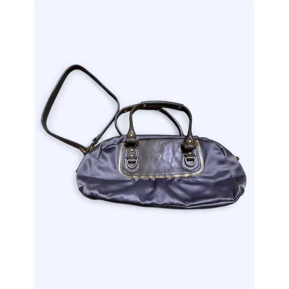 Vintage 2000s Coach Amanda Satchel Bag Mauve Top Handle Shoulder Bag - Picture 2 of 11